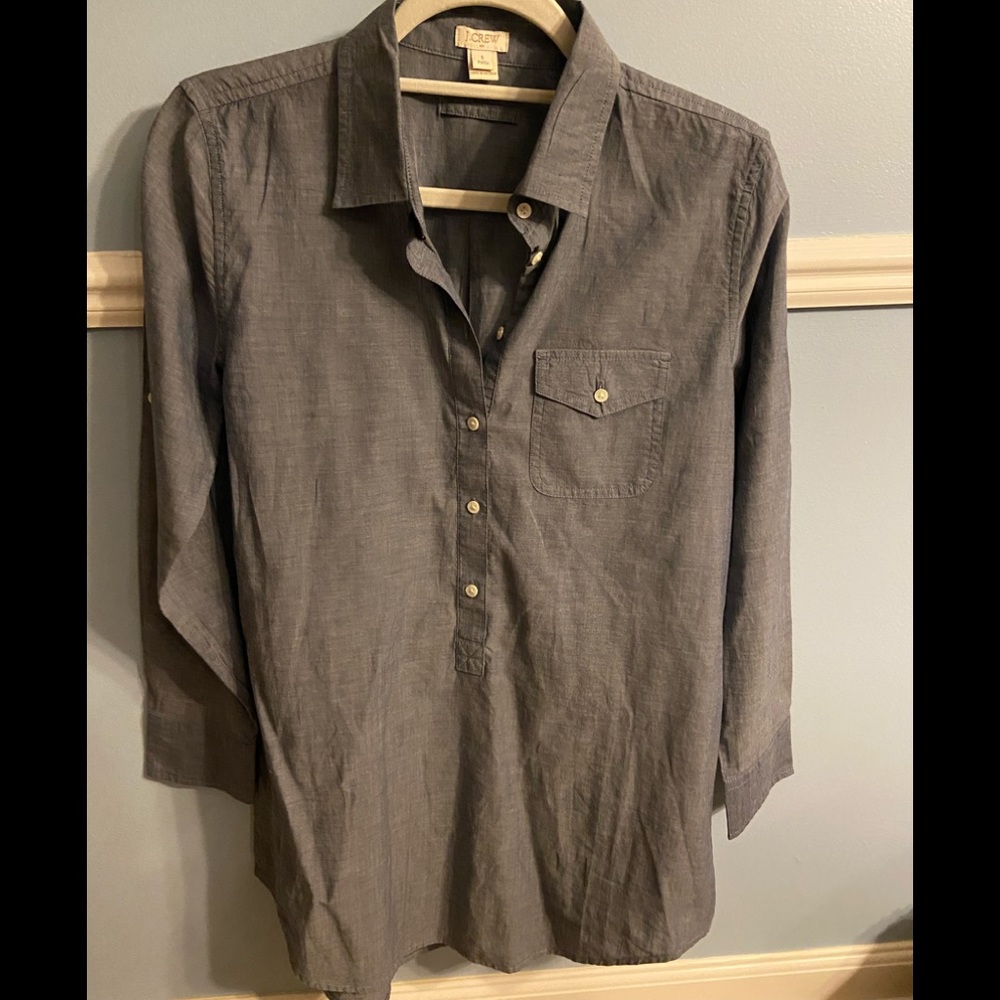 J Crew Chambray Tunic